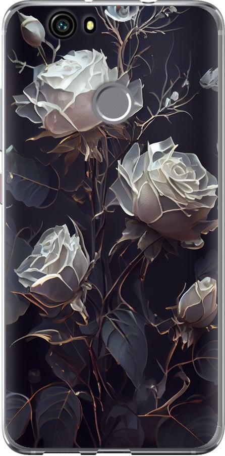 Чехол на Huawei Nova Розы 2 (5550t-439-42517) Чехол на Huawei Nova Розы 2 (5550t-439-42517)