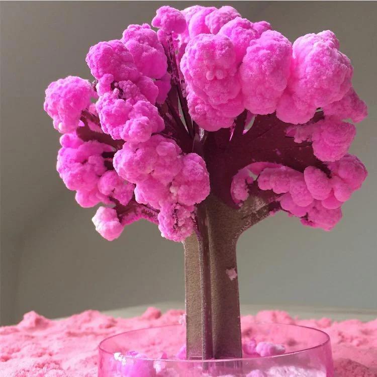 Набор для выращивания кристаллов Magic Sakura 19х16х1 см Розовый (49130)