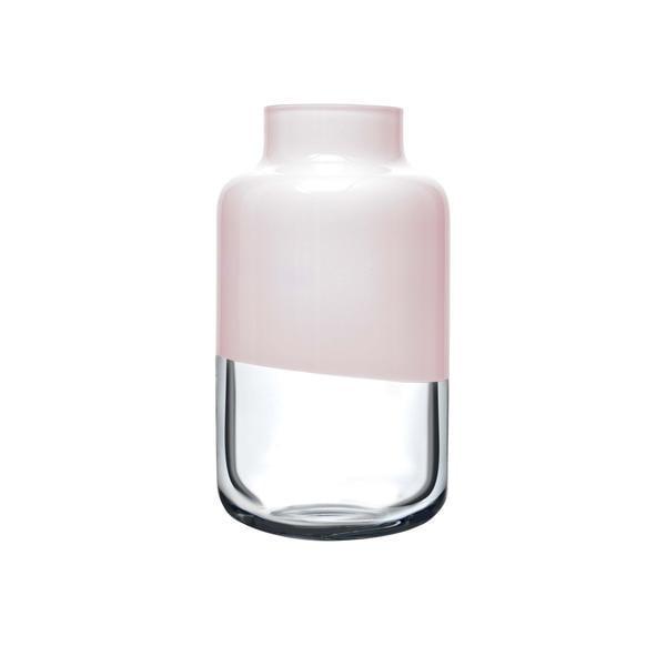 Ваза хрустальная Magnolia 33 см Pink