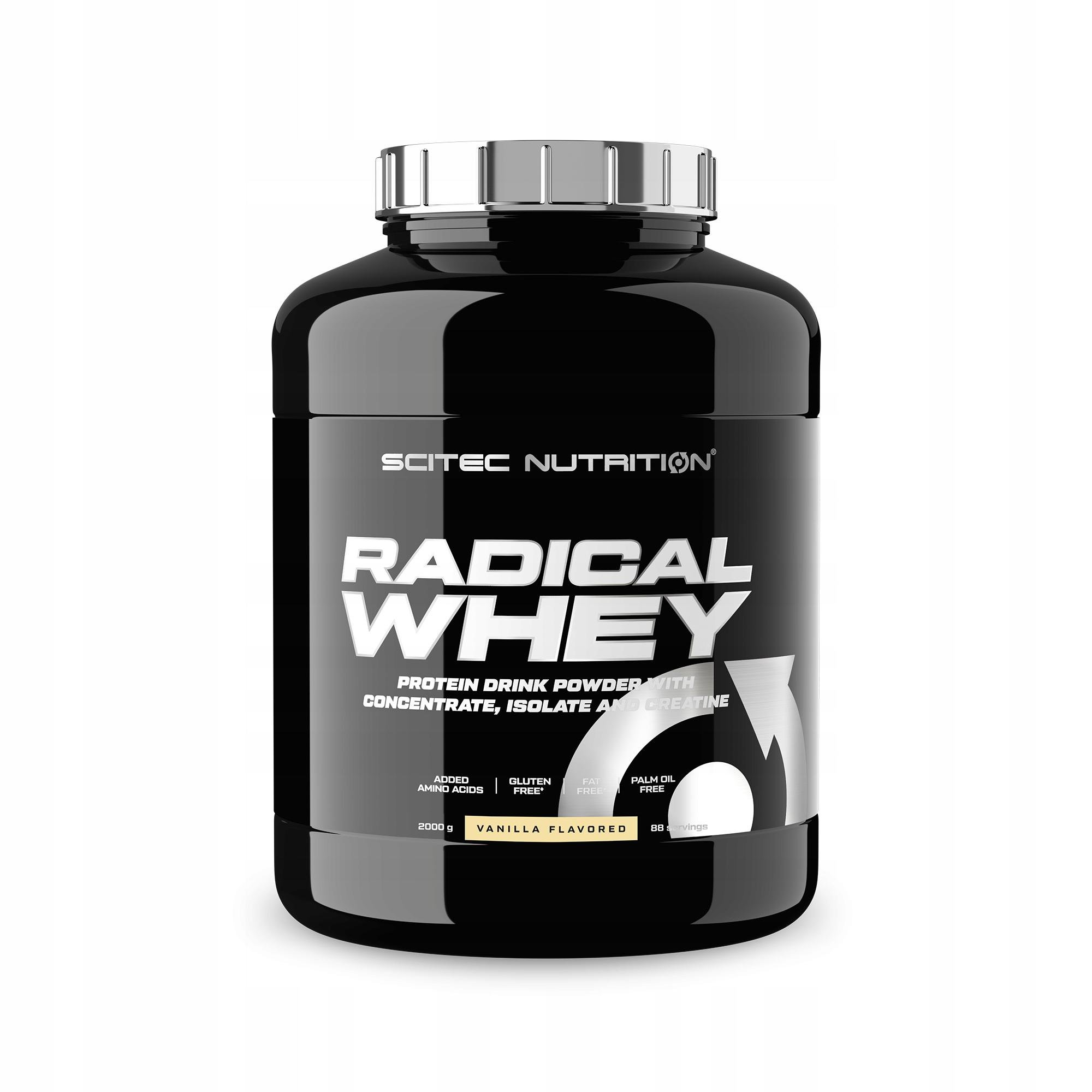 Протеин Scitec Nutrition Radical Whey Vanilla 2000 г