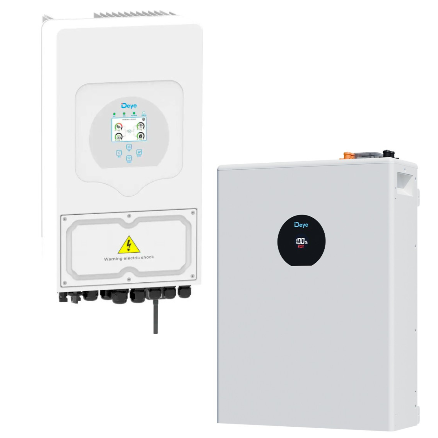 Комплект автономного енергопостачання Deye 5 кВт SUN-5K-SG03LP1-EU та Deye SE-F5 Pro-C 5,12 кВт/год LiFePO4 (38869882) Комплект автономного енергопостачання Deye 5 кВт SUN-5K-SG03LP1-EU та Deye SE-F5 Pro-C 5,12 кВт/год LiFePO4 (38869882)