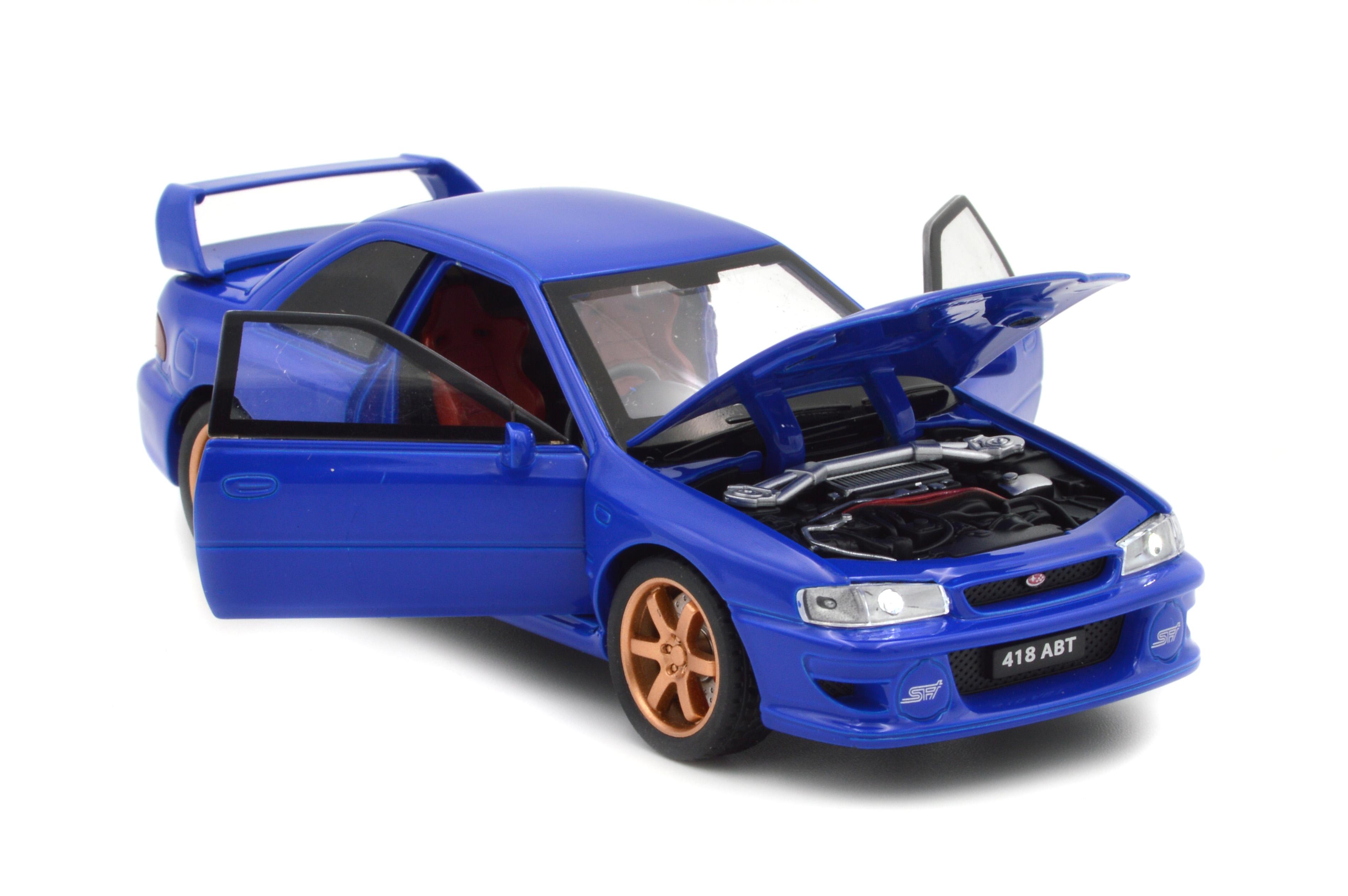 Іграшкова машинка металева Subaru Impreza WRX STI 1:32 світло/звук/інерція/відкриваються двері (30718) - фото 7 Іграшкова машинка металева Subaru Impreza WRX STI 1:32 світло/звук/інерція/відкриваються двері (30718) - фото 7