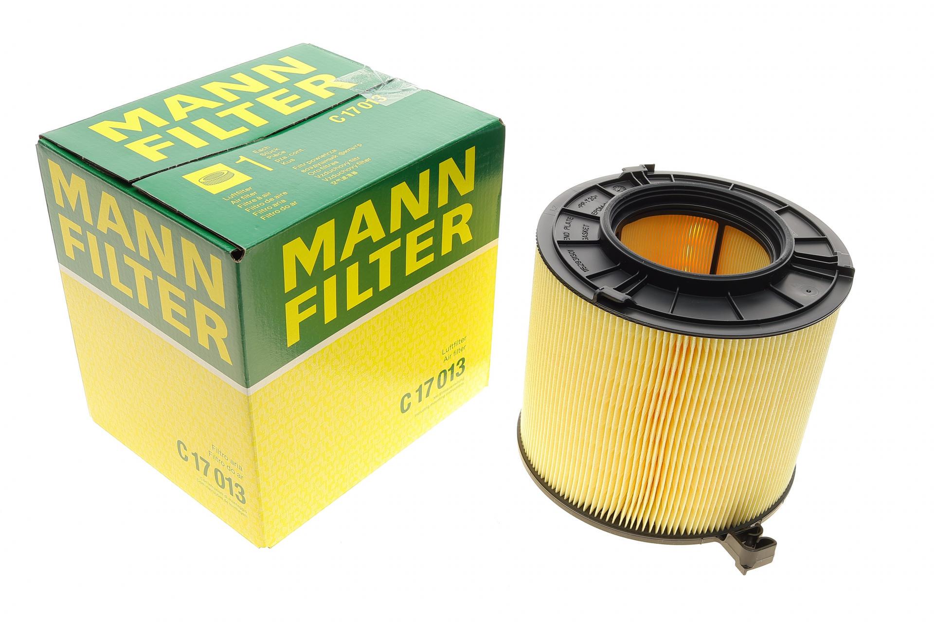 Фильтр воздушный Mann-Filter для Audi A4/A5/Q5 1,4TFSI/2,0TFSI 15- (C 17 013)