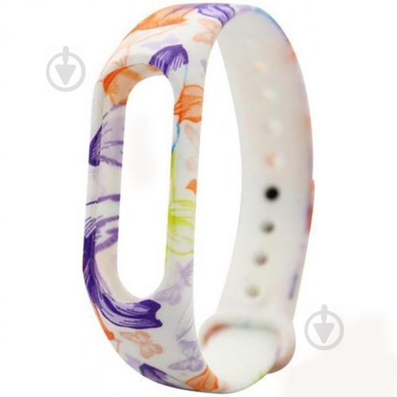Ремешок Painted Strap для Xiaomi Mi Band 3 / 4 Цветы и Бабочки (hub_XXLW50367) Ремешок Painted Strap для Xiaomi Mi Band 3 / 4 Цветы и Бабочки (hub_XXLW50367)