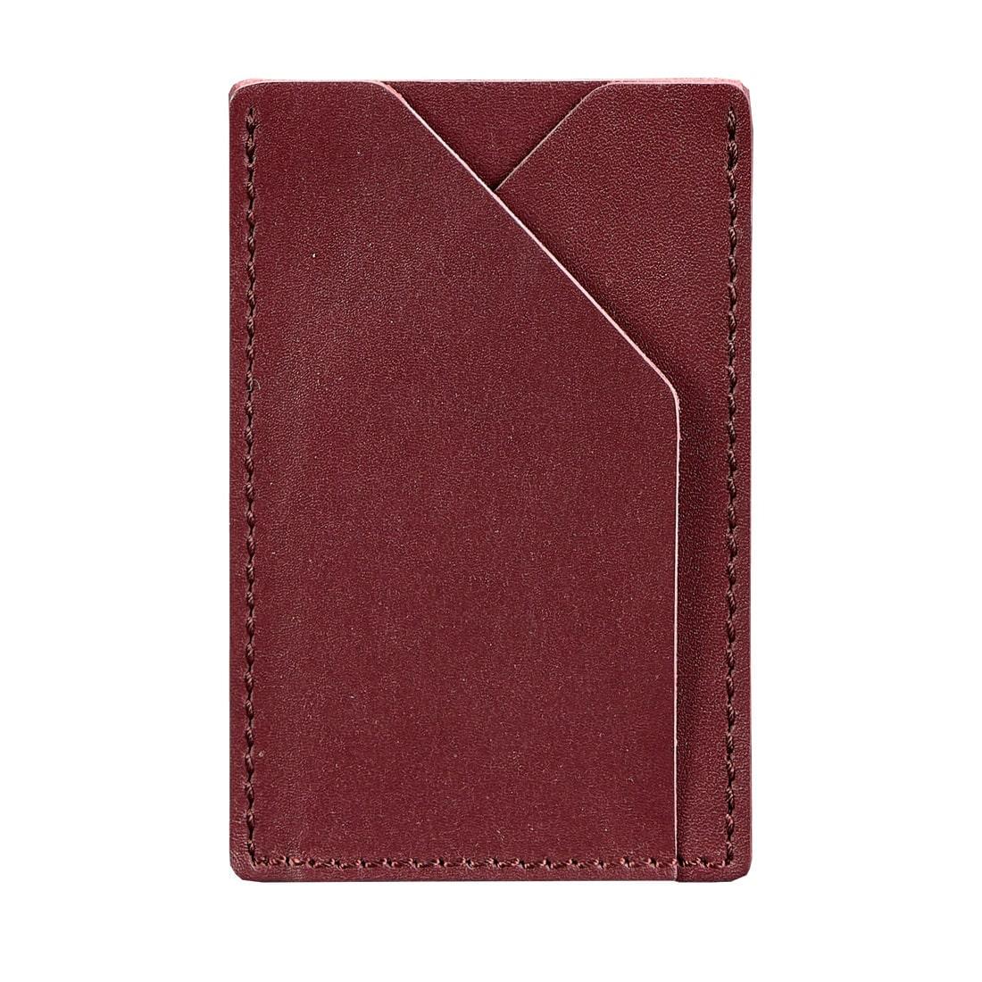 Кард-кейс женский кожаный BlankNote 8.0 Бордовый (A-026626)
