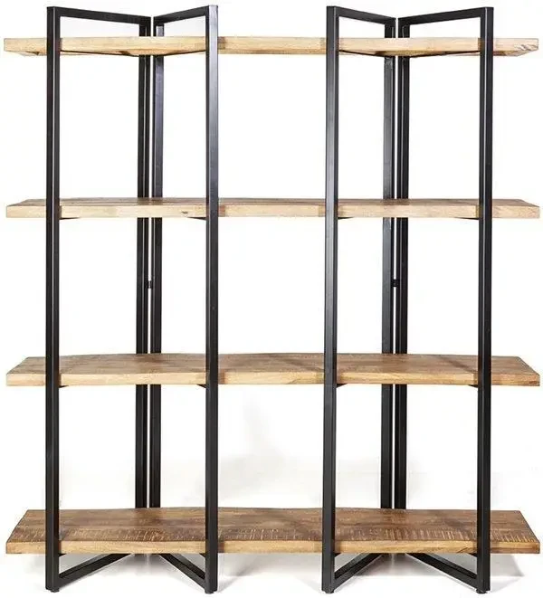 Стелаж Loft FS290 широкий хвилястий на 4 полиць (3075773063)
