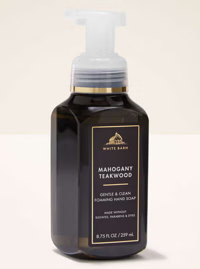 Мыло-пена для рук Bath & Body Works Mahogany Teakwood Gentle & Clean Foaming Hand Soap 259 мл (667559287353)