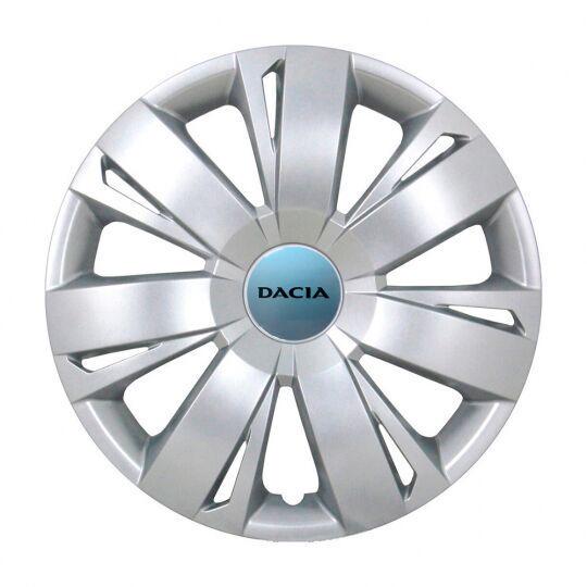 Автомобильные колпаки SKS 411 R16 с логотипом Dacia 4 шт. Серебристый