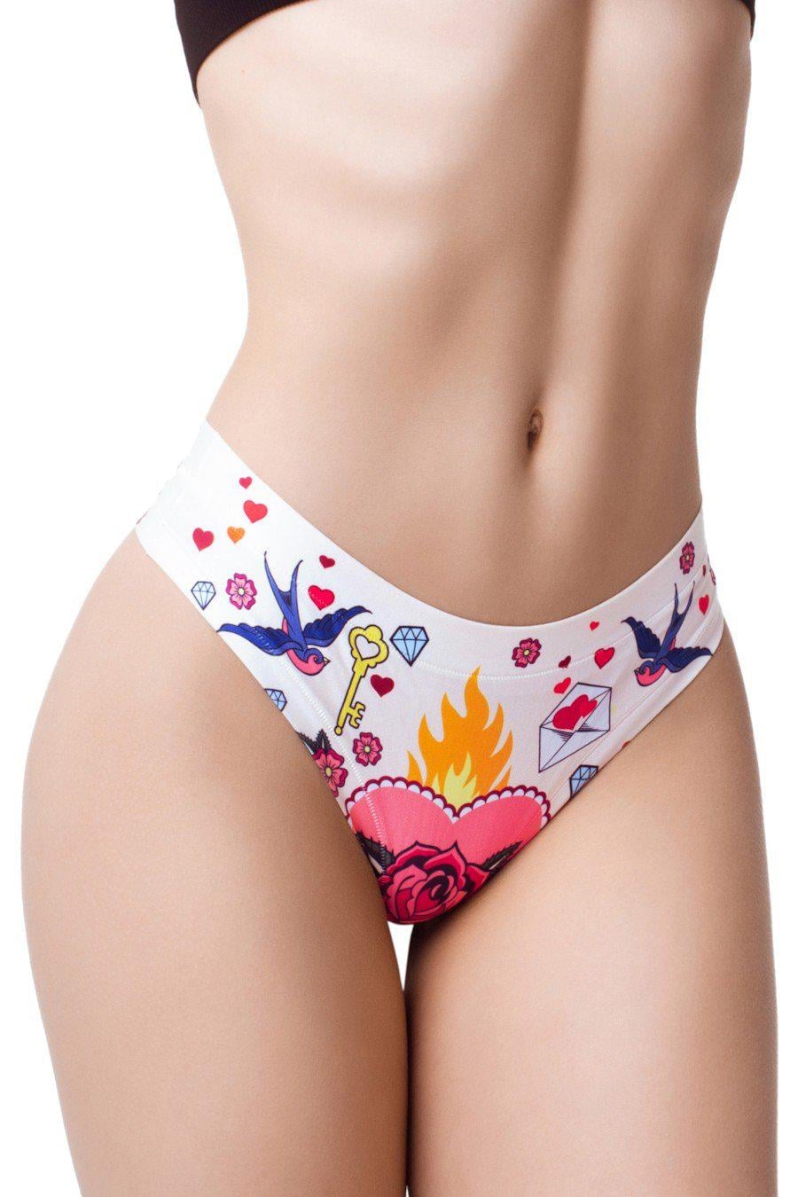 Трусики женские Mememe стринг S Разноцветный (85354-59787-80)