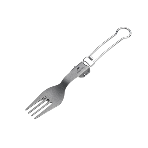 Вилка складная Naturehike Titanium spoon NH19C001-J Серый