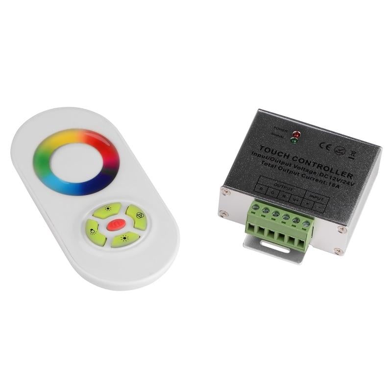 Контролер для LED стрічки DR-7 CON RGB radio WH (L24-005)