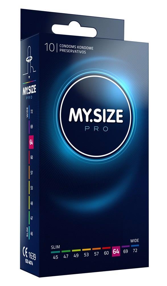 Презервативы ультратонкие латексные Mister Size Large 64 мм 10 шт. (MS410643)