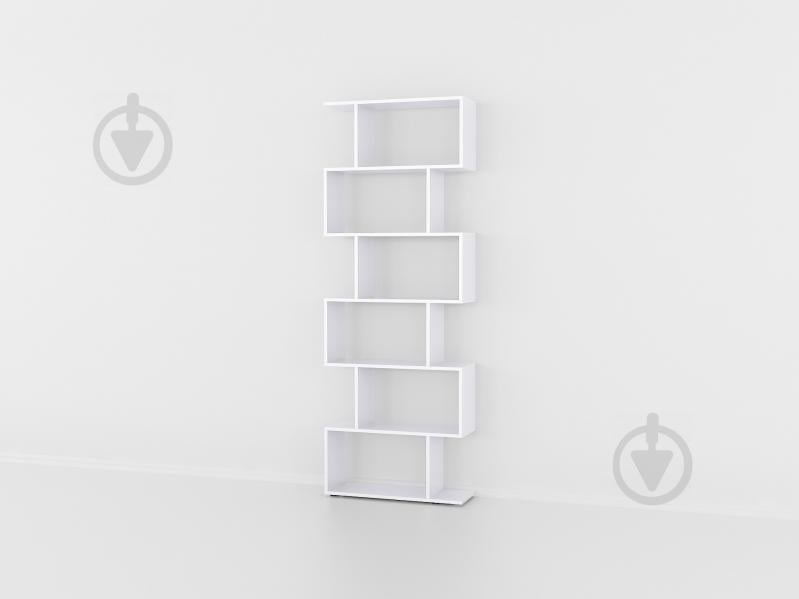 Полка для книг Forte Lynn Ш 700 / В 1922 / Г 238 Белый