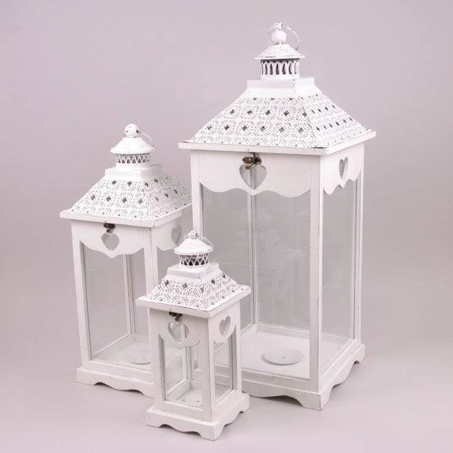 Комплект деревянных фонарей 20AW0153W 3 шт. (38322)