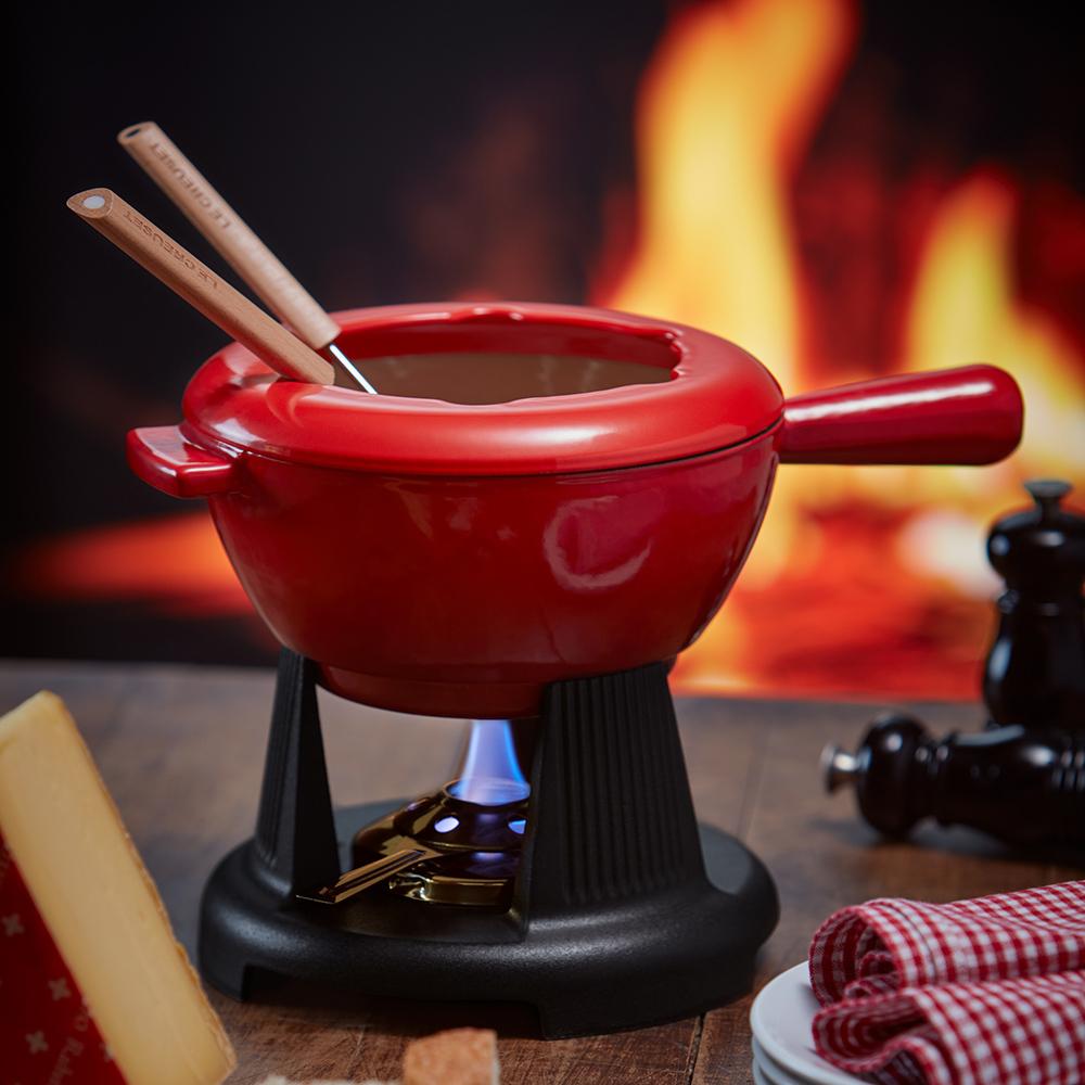 Набір для фондю Le Creuset Tradition 20 см Червоний (18732437) - фото 8