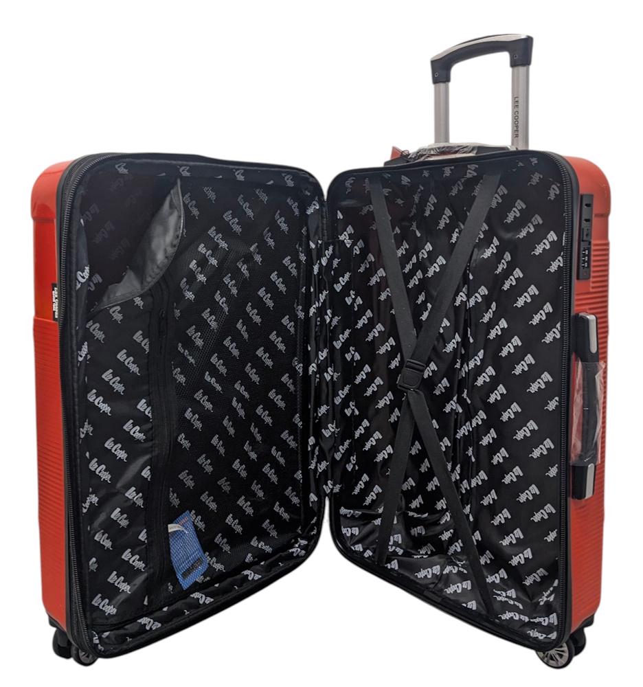 Валіза велика Lee Cooper 32203 полікарбонат L Червоний - фото 3