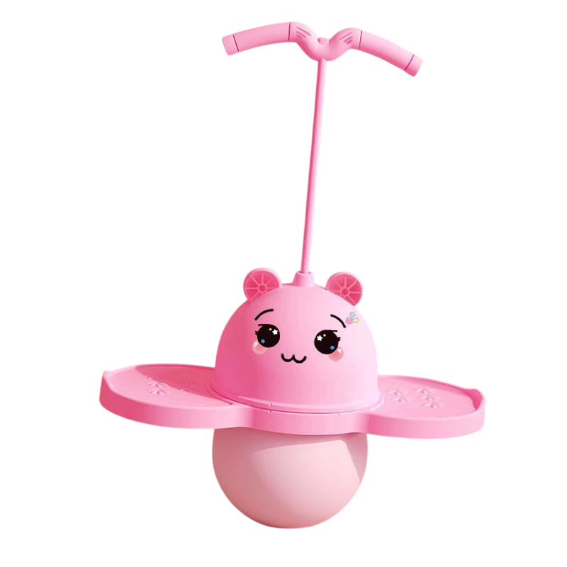 Детский джампинг Fun Game C 69767 подпрыгунок с подсвидетельствованием Розовый (2656599260)