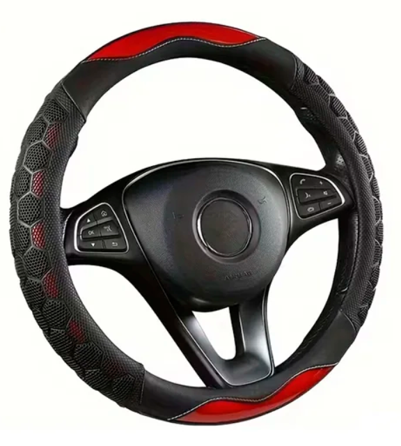 Чехол на руль для автомобиля d 38 см (Q00989)