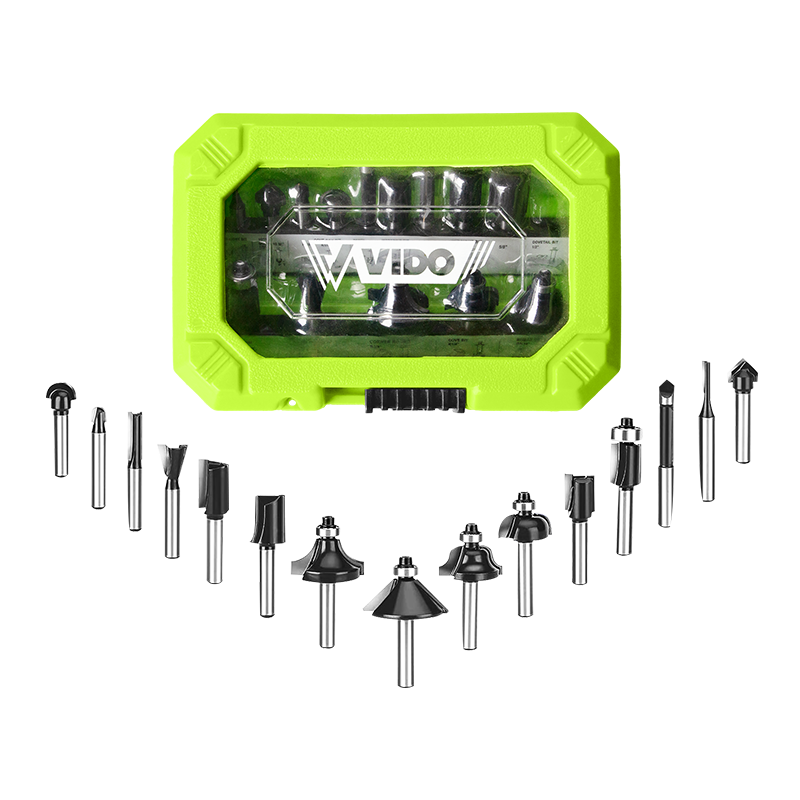 Набор фрез для Vide WD71268163003 1/4" 15 шт. (27648854) Набор фрез для Vide WD71268163003 1/4" 15 шт. (27648854)