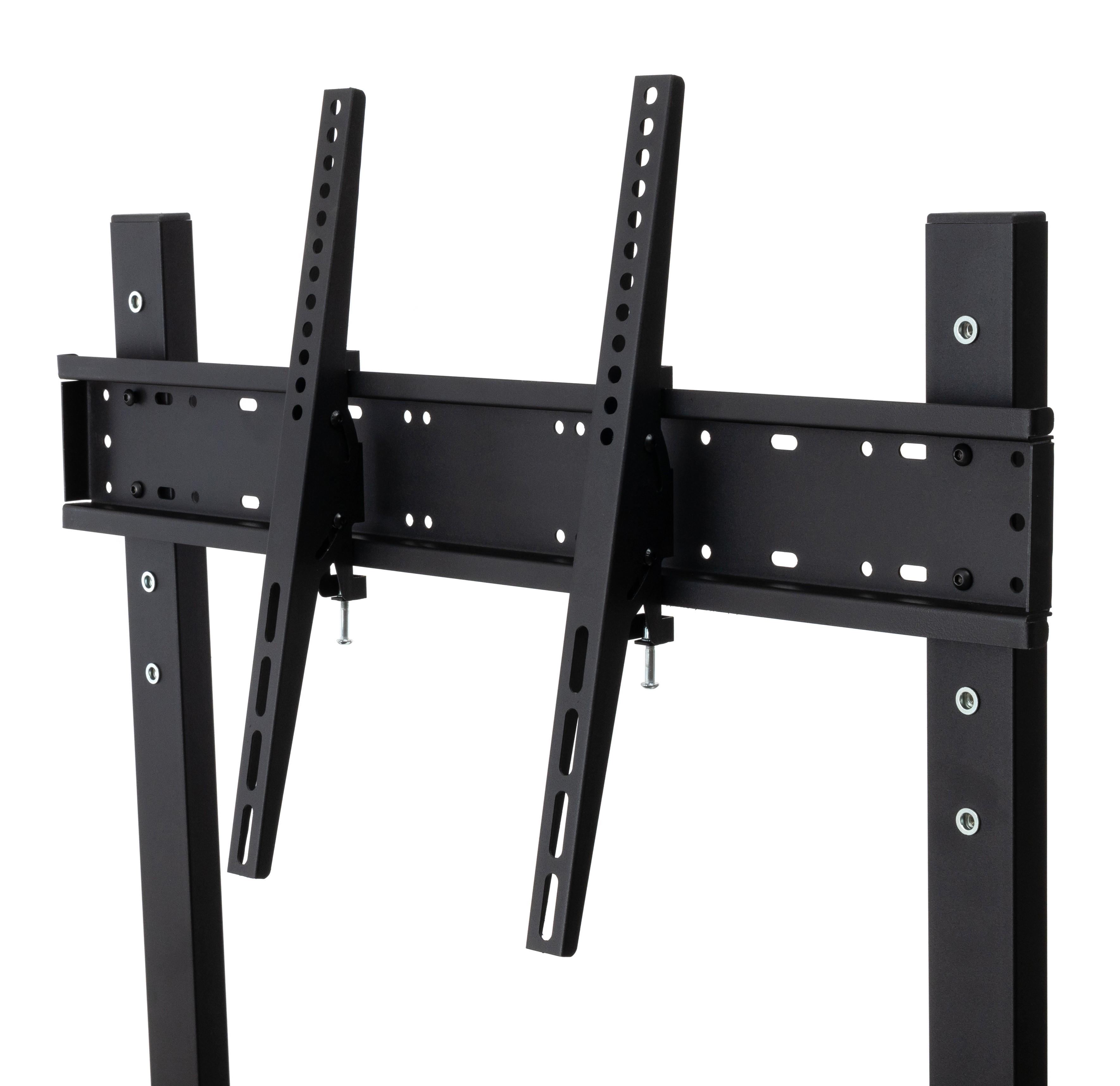 Стойка напольная презентационная SECTOR FP-011 55-75" Black (max VESA 600х400) - фото 7 Стойка напольная презентационная SECTOR FP-011 55-75" Black (max VESA 600х400) - фото 7