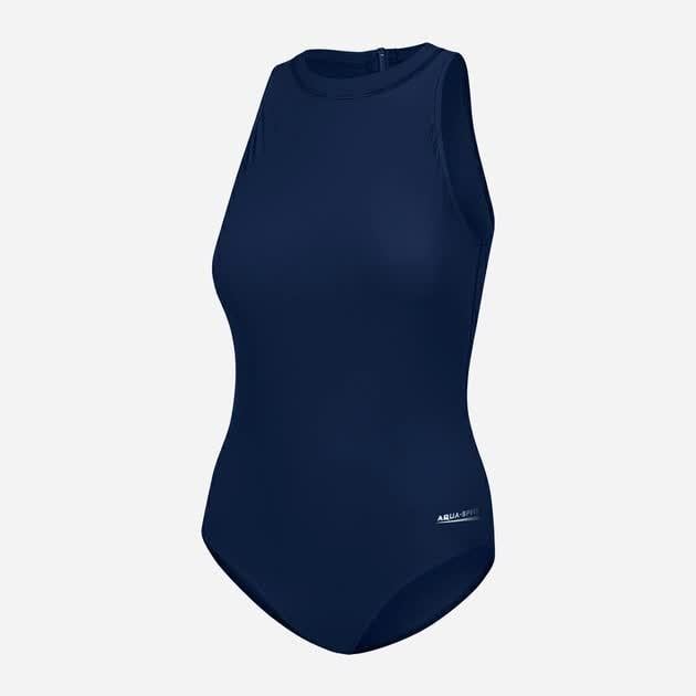 Купальник закрытый для женщин Aqua Speed BLANKA 5243 XL Темно-синий (370-44 42)