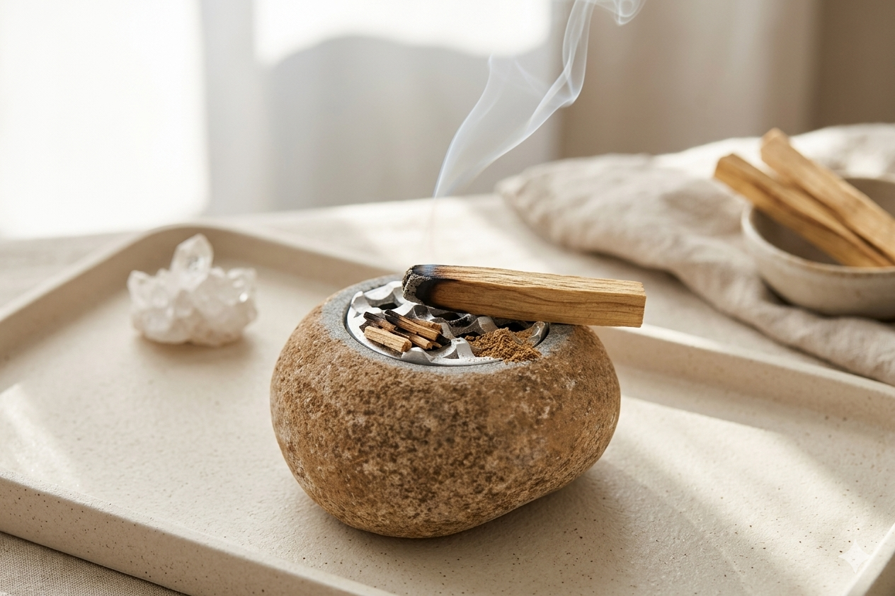 Держатель для благовония с металлической решеткой для Пало-Санто и сапсана (RS-19)