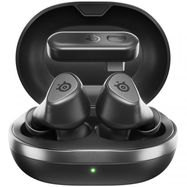 Гарнитура игровая SteelSeries Arctis GameBuds for Xbox TWS Bluetooth 5.3 с микрофоном Black (61681)