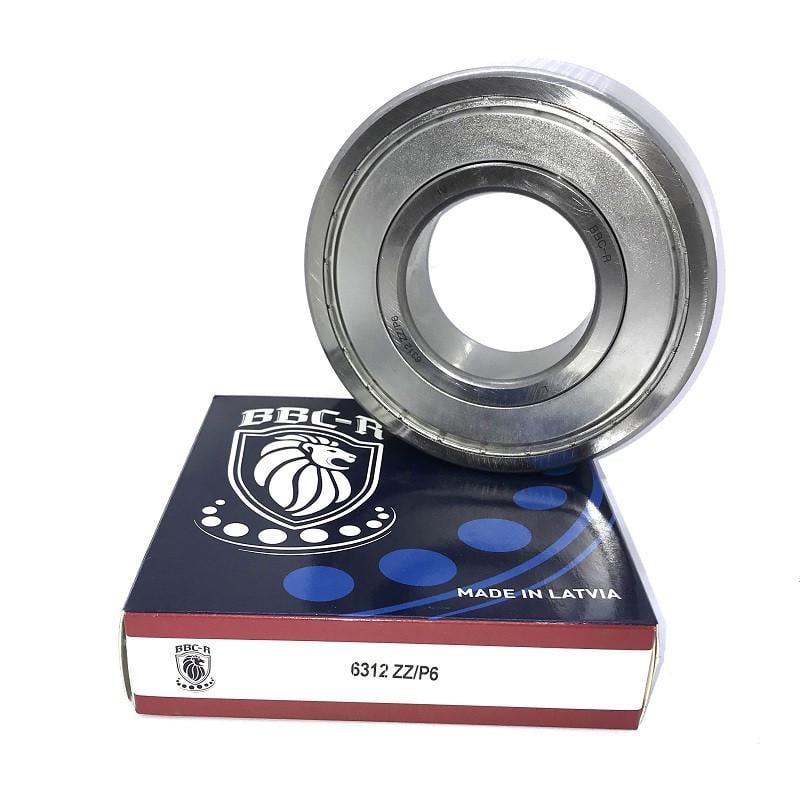 Подшипник BBC-R 6312 ZZ/P6 60х130х31 мм (6-80312) Подшипник BBC-R 6312 ZZ/P6 60х130х31 мм (6-80312)