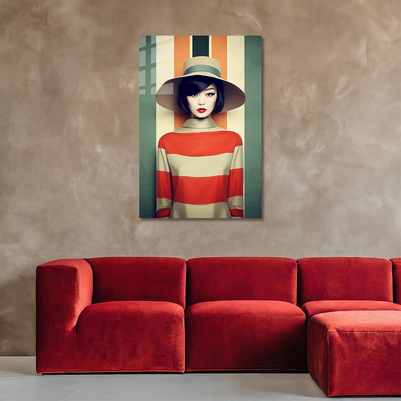 Картина на стекле NovellaPrint Ретро-стиль 40х60 см (540.1)