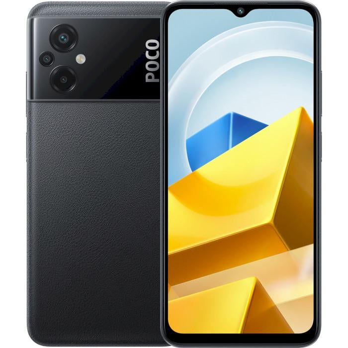 Смартфон POCO M5 6/128GB Black (48218)