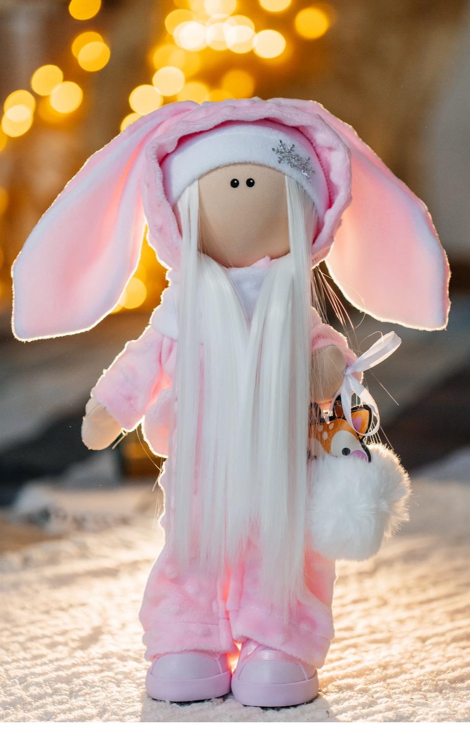 Кукла Тильда Сплюшка Зефирка ручной работы (3715)