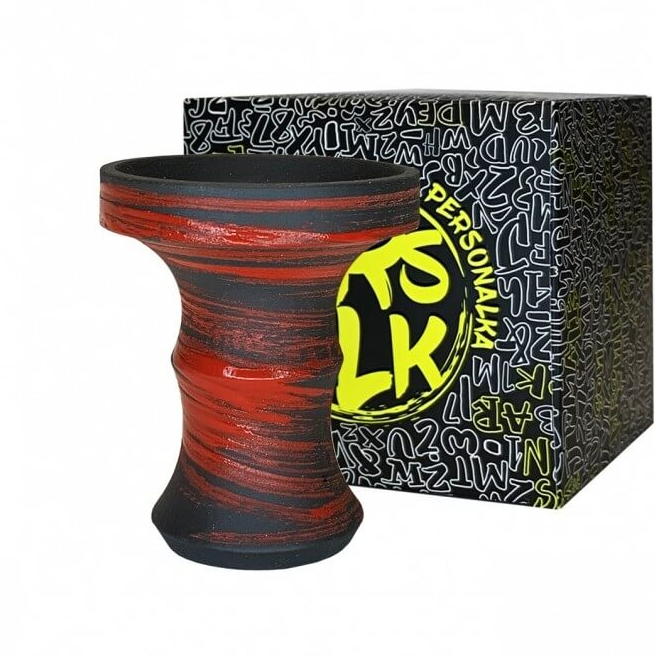 Чаша для кальяна глиняная Personalka Bowl Red (2245360207)