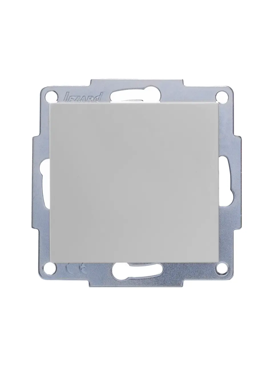 Выключатель Lezard Vesna 1-клавишный без рамки Белый