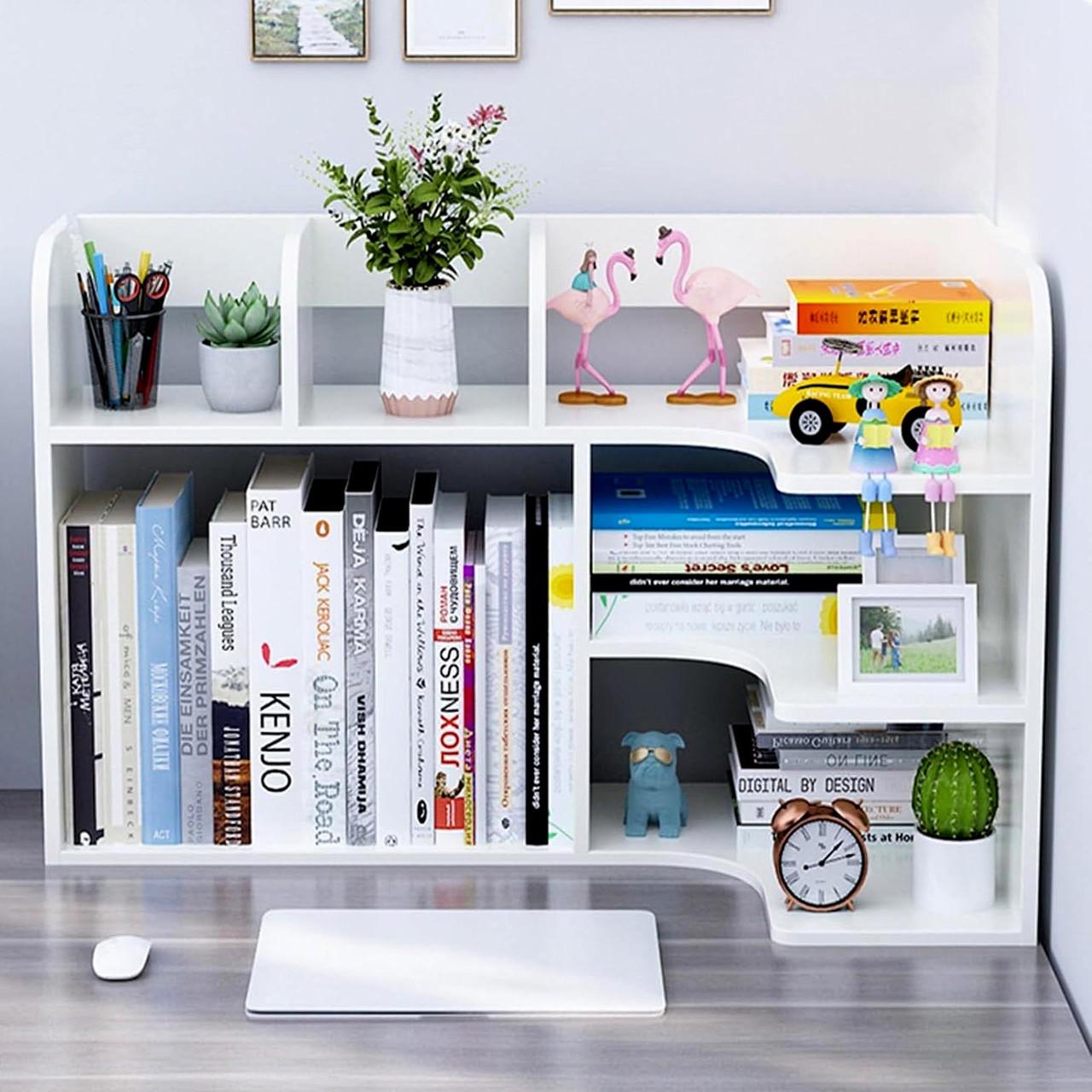 Полка-надстройка настольная из дерева Тилинор зефир (АКД-006120)