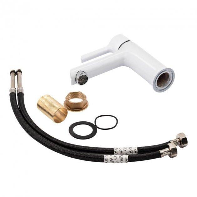 Змішувач Qtap k35ap для раковини Grand 001F низький White - фото 2 Змішувач Qtap k35ap для раковини Grand 001F низький White - фото 2