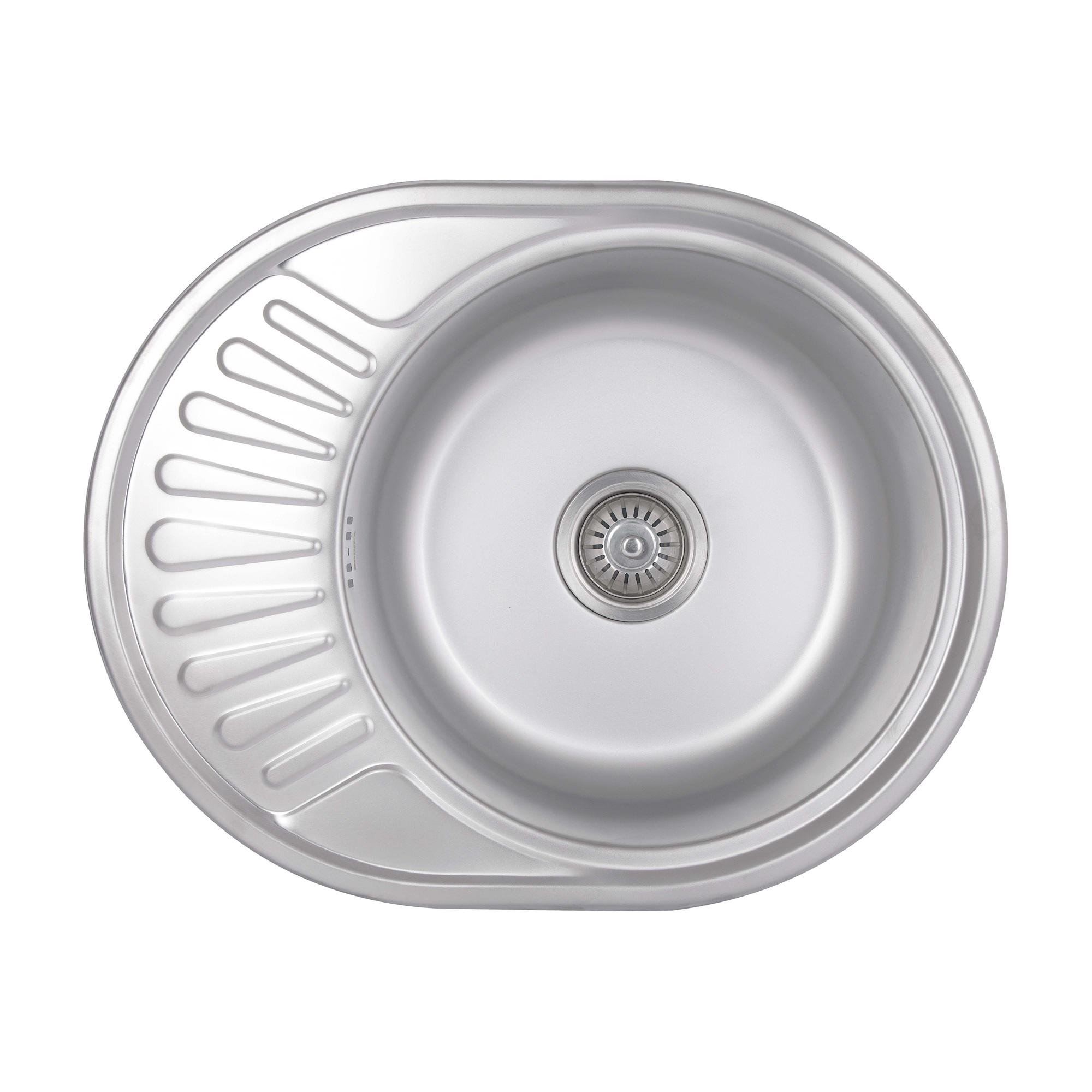 Мойка для кухни врезная Brinex 5745 Satin 0,8 мм (31022601)