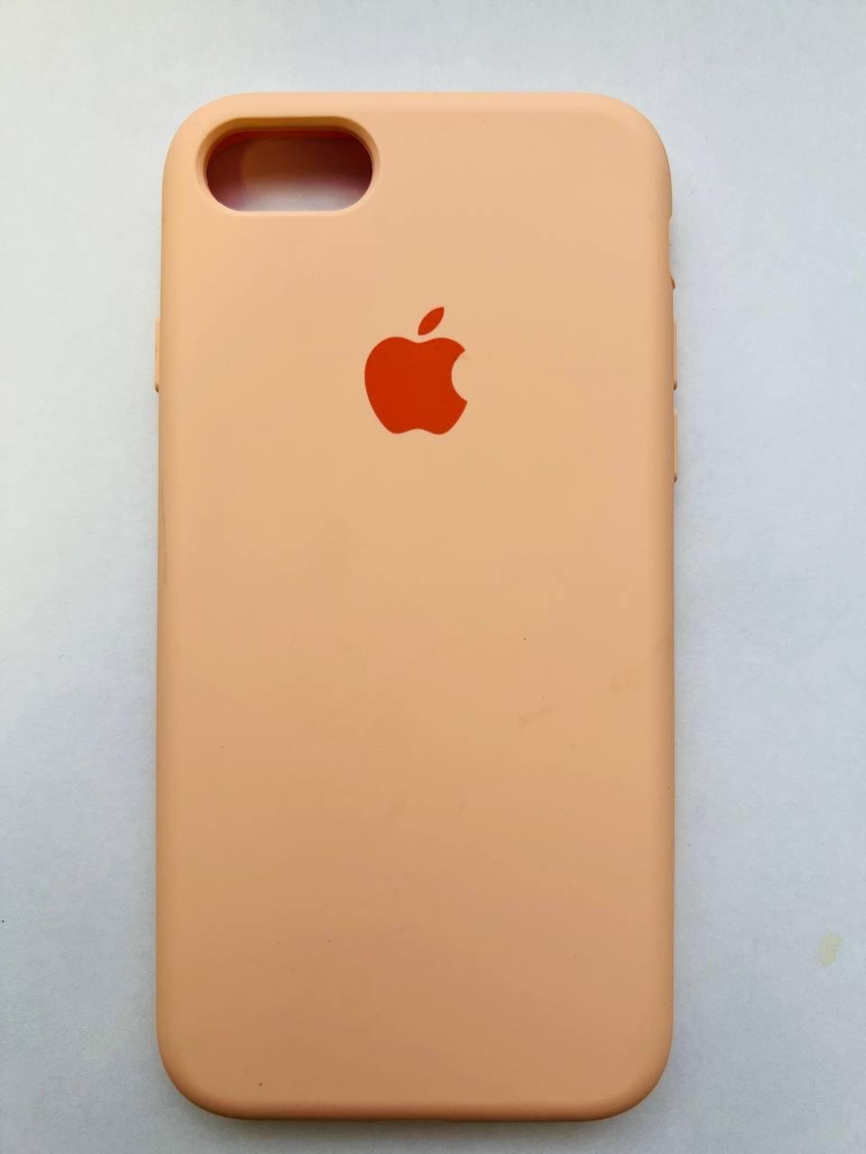 Чехол Silicone Case для Apple iPhone 7, 8 Peach Pink