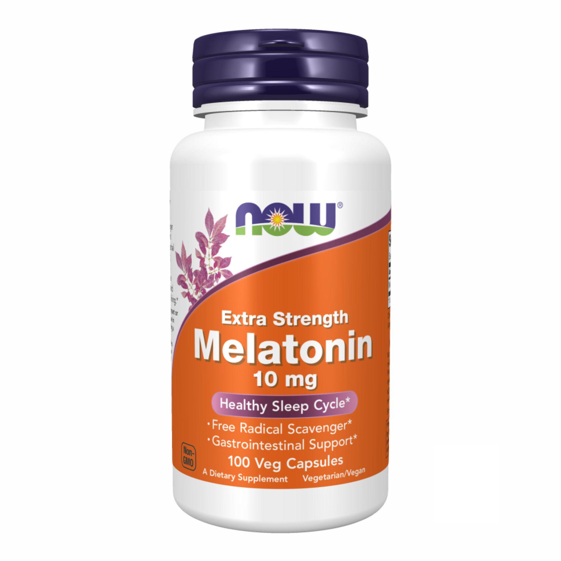 Вітаміни Мелатонін NOW Melatonin 10 мг 100 капсул