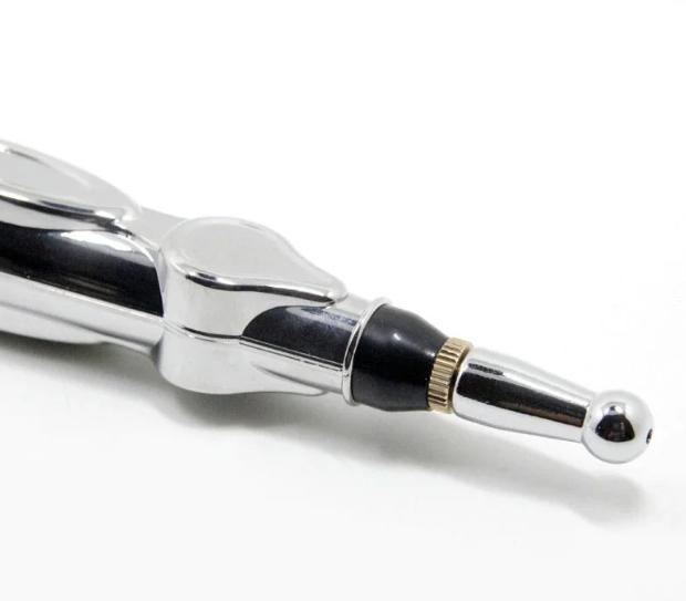 Ручка для лица акупунктурная Massage pen W-912 + насадки - фото 8