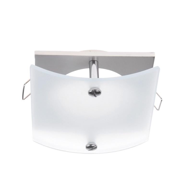 Светильник точечный декоративный HDL-AJ SN/White GLASS MR16
