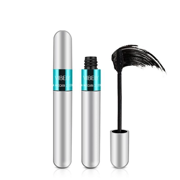 Тушь для ресниц Vibely Mascara 2в1 удлиняющая объем 4D водостойкая Черный (14593339) - фото 2