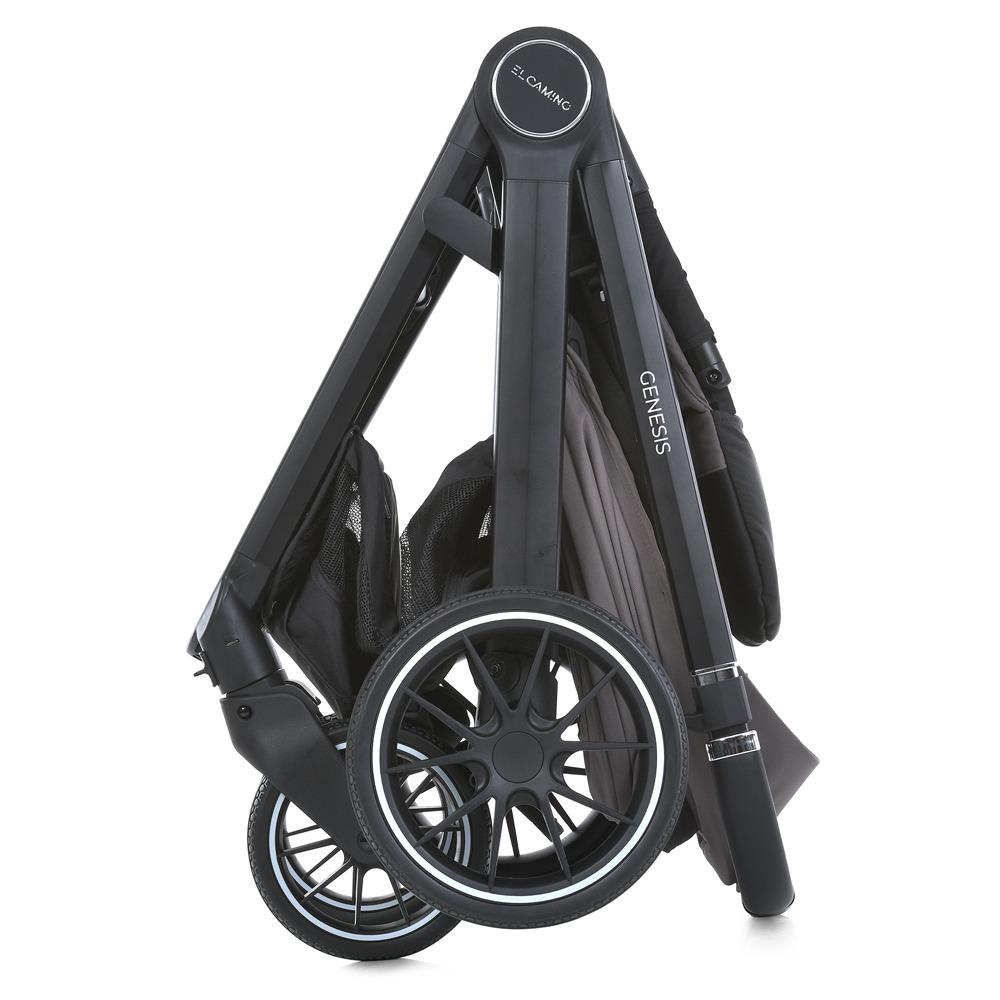 Коляска универсальная El Camino Taupe Gray ME 1126 GENESIS 2в1 - фото 9 Коляска универсальная El Camino Taupe Gray ME 1126 GENESIS 2в1 - фото 9
