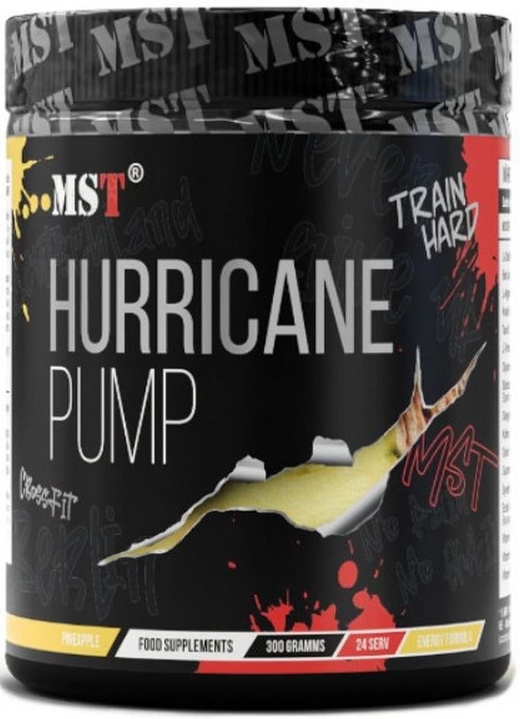 Комплекс предтренировочный MST Hurricane Pump Pineapple 300 г
