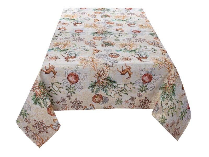 Скатерть гобелен Tinsel полноцвет 140х280 см