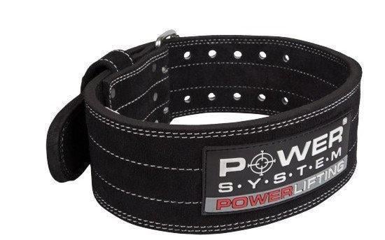 Пояс для пауерліфтингу Power System Power Lifting PS-3800 M Black