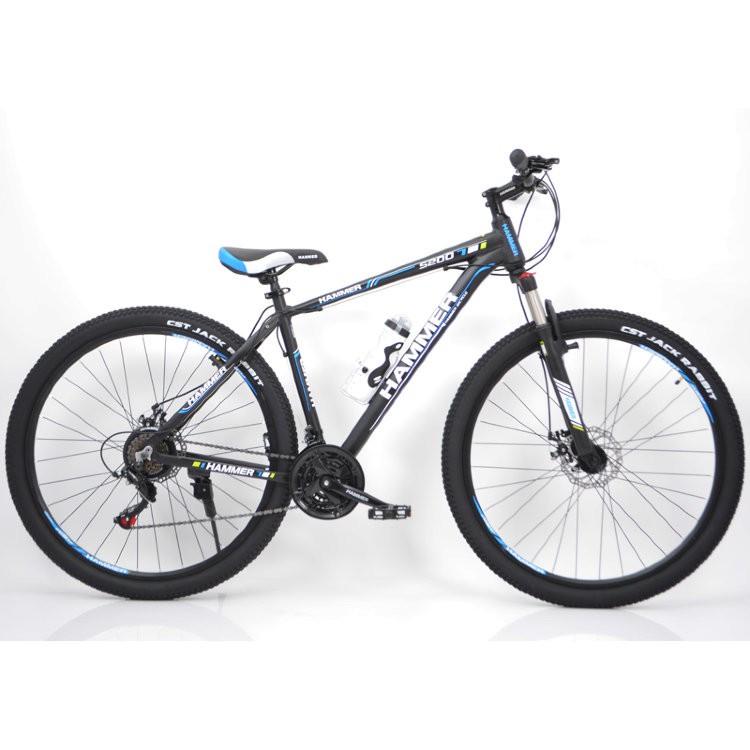 Велосипед Hammer Shimano 2023 29" Черно-синий (88910000082) Велосипед Hammer Shimano 2023 29" Черно-синий (88910000082)
