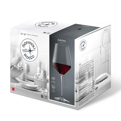 Набір келихів для вина Bormioli Rocco Electra 192342GRC021990 670 мл 6 шт. - фото 2 Набір келихів для вина Bormioli Rocco Electra 192342GRC021990 670 мл 6 шт. - фото 2