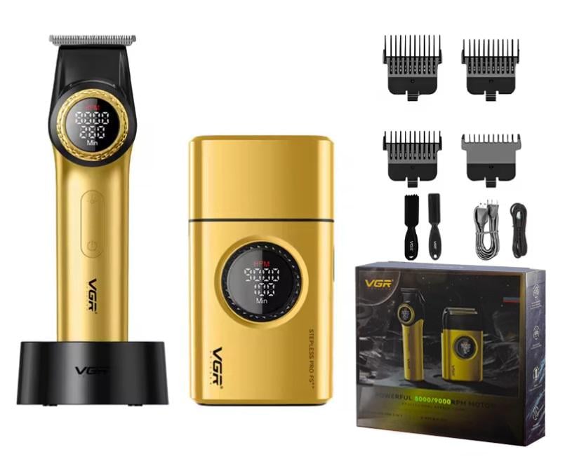 Комплект для стрижки VGR V-977/V-377 Gold