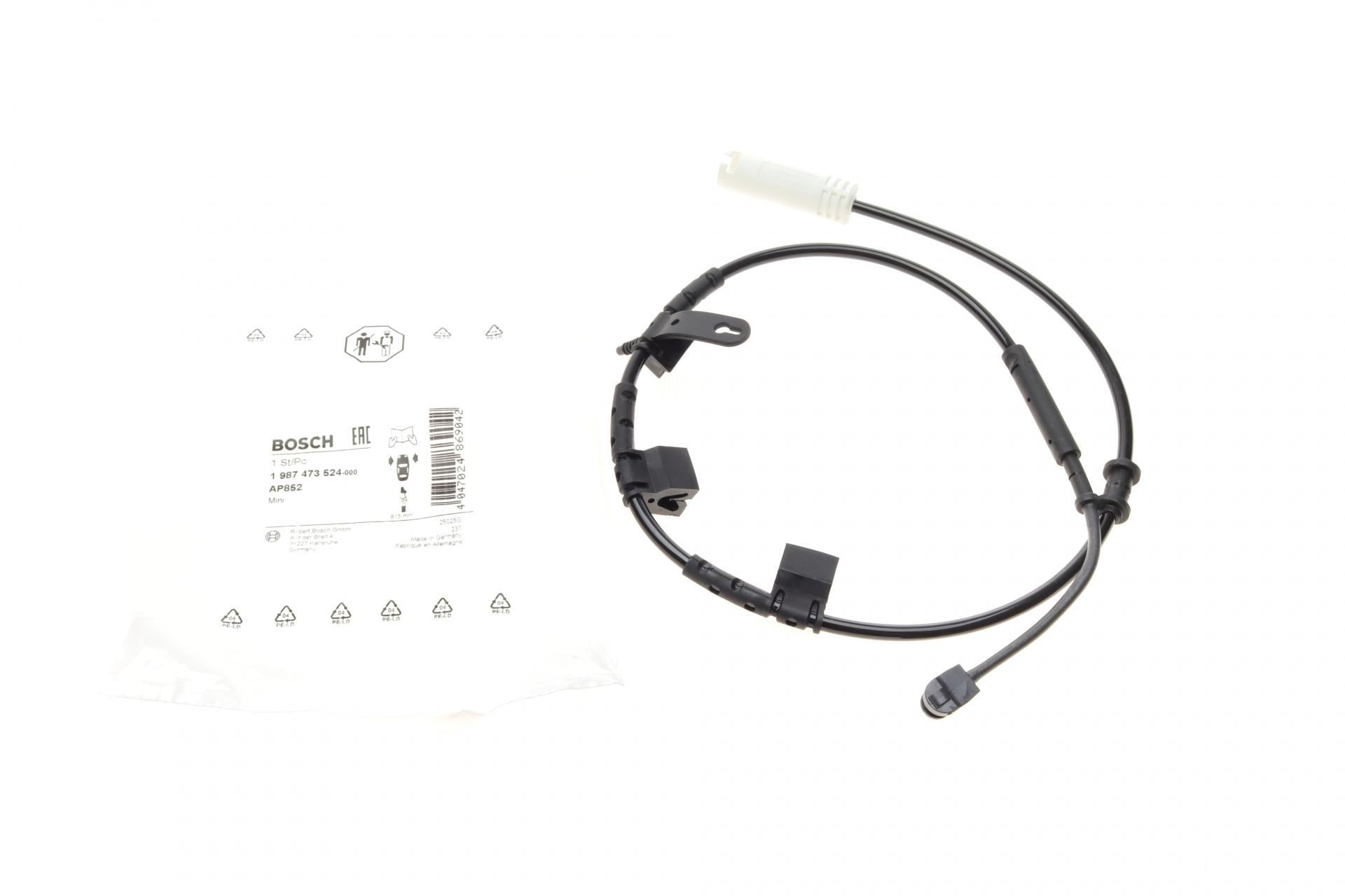 Датчик износа тормозных колодок передних Mini R56/R57/R58/R59/Clubman R55 1,6/1,6D/2,0D 06-15- (1 987 473 524)