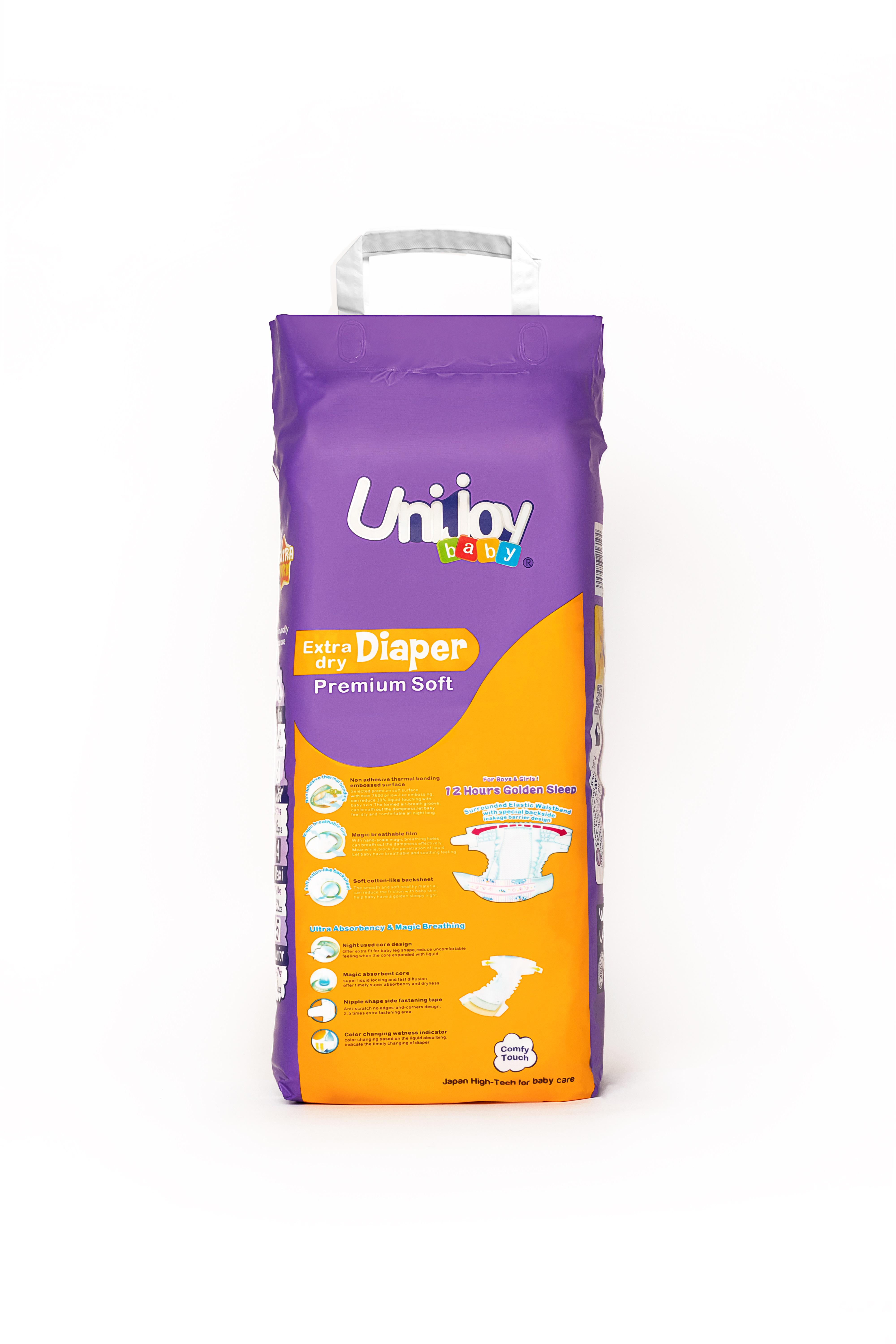 Підгузки UNIJOY Soft Diapers ультратонкі органічні 32 шт. L maxi 9-14 кг (DL32) - фото 2